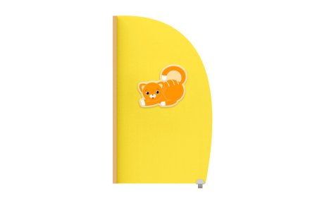 Перегородка "Котик" 60х104 см