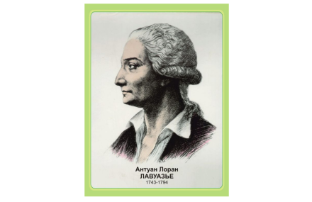 Стенд портрет Лавуазье