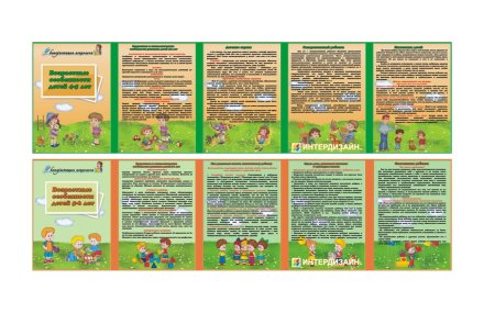 Папка-передвижка "Возрастные особенности детей 4-5, 5-6лет"