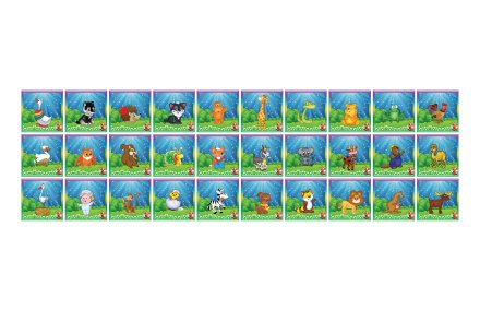 Комплект наклеек Светлячок 90 шт