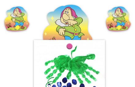 Крепление для рисунка "Гномик4"