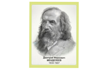 Стенд "Портрет Менделеев Д.И."