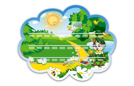 Стенд для лепки на 30 поделок