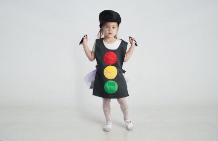 Светофор ( накидка + головной убор)