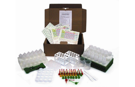 Набор посуды и принадлежностей для проведения химического эксперимента