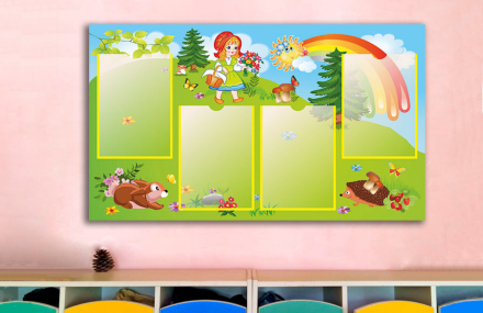 Эко-стенд информационный "Красная шапочка"