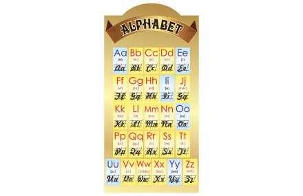 Стенд "Alphabet"