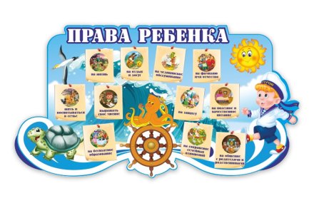 Стенд "Права ребенка"