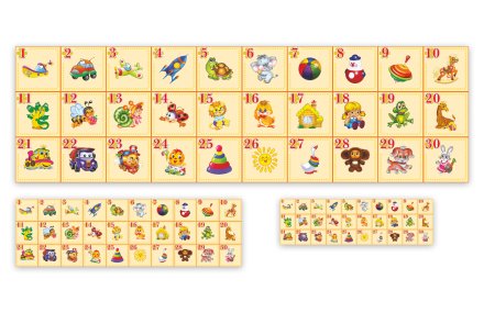 Комплект маркировочных наклеек "Карамельки"