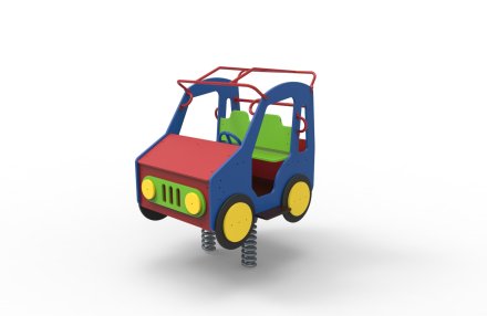 Качалка на пружине"Джип"