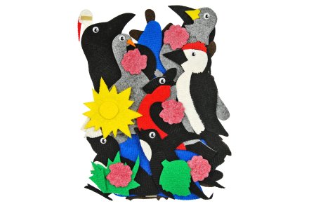 Городские птицы без игрового поля (18дет)