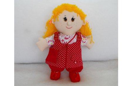 Игрушка-застежка "Учимся одеваться "Полина" 