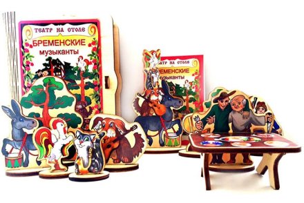 Театр на столе "Бременские музыканты" 