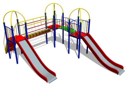 Детский игровой комплекс «Снежный барс»