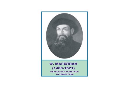 Стенд портрет Ф. Магеллан
