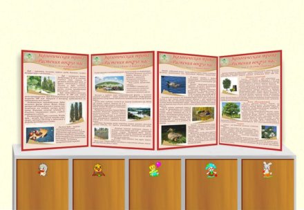 Папка-передвижка "Растения вокруг нас"