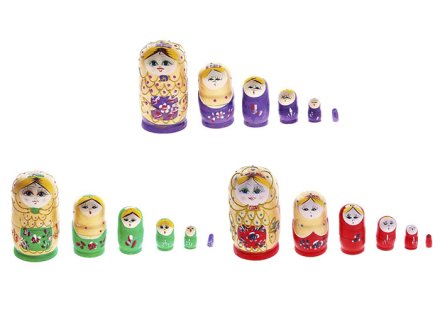Матрешка 6 в 1 