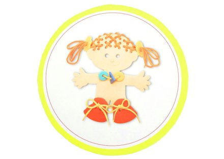 Шнуровка "Девочка"