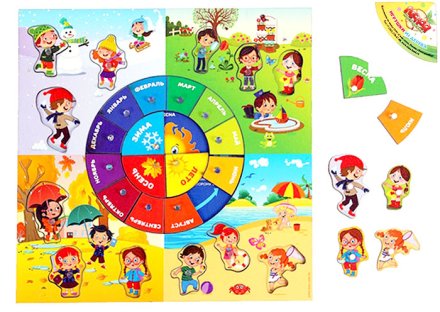 Рамка-вкладыш календарь "Времена Года"