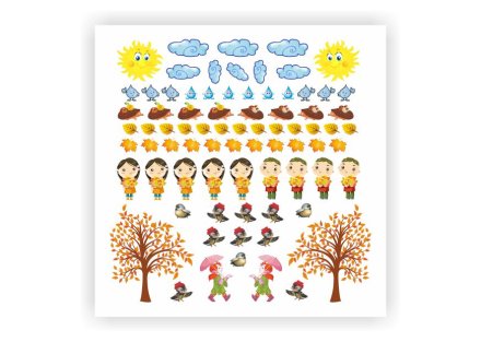 Набор наклеек "Осень"