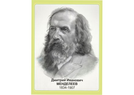 Стенд портрет Менделеев Д.И.