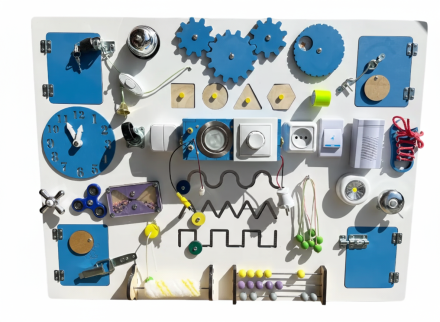 Настенный бизиборд «Основные Механизмы»