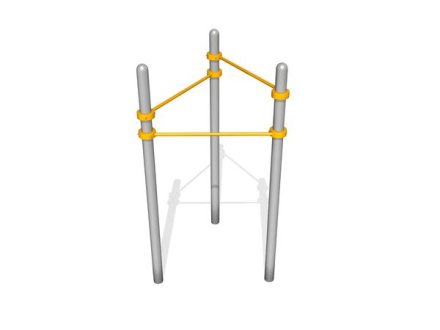 Тройной турник ВА004