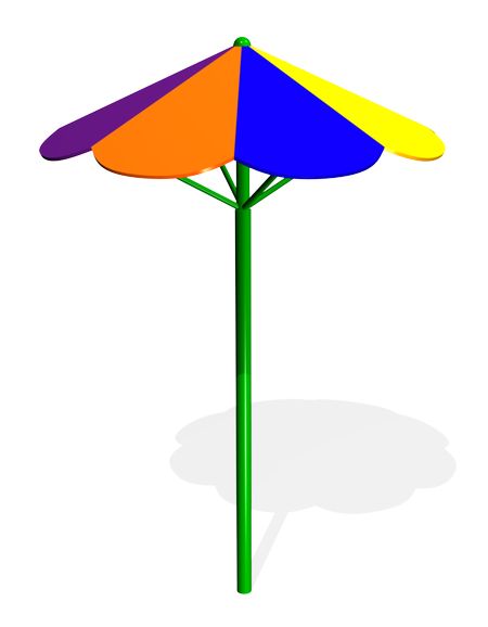 Грибок для песочницы «Ромашка» П021Z