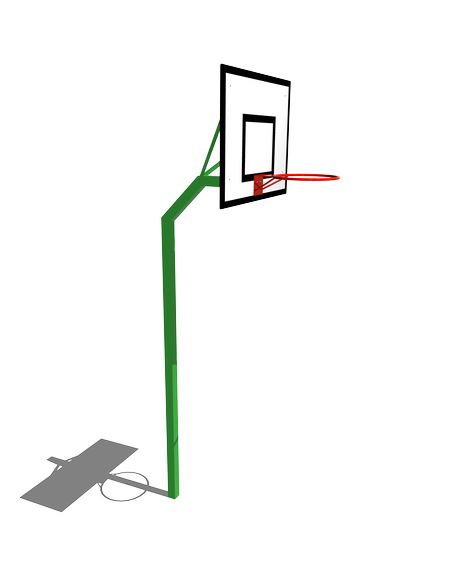 Стойка баскетбольная М1 СЭ029Z