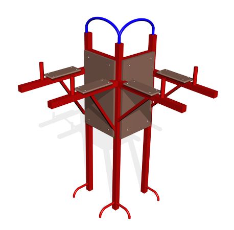 Уличный тренажер «МП1» Т022Z