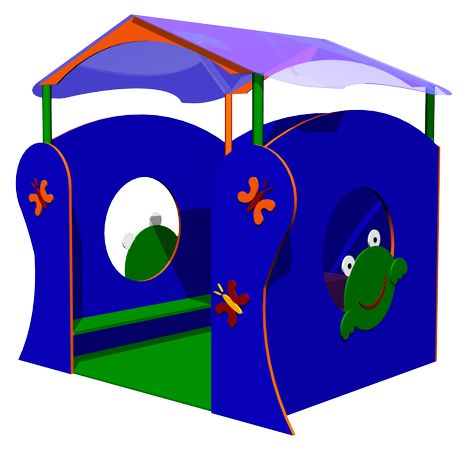 Детский игровой домик «Лягушка» ИМ043Z