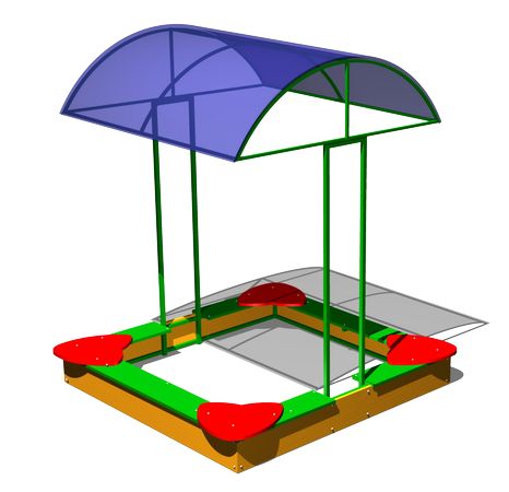 Детская песочница «Тучка» П033Z