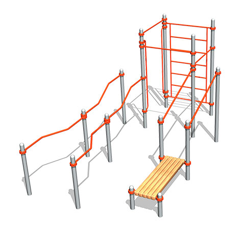 Воркаут-комплекс ВА083 (для колясочников) ВА083Z