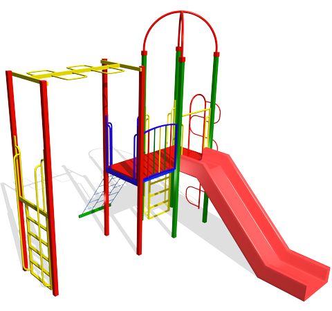 Детский игровой комплекс «Горная зебра» КД081Z