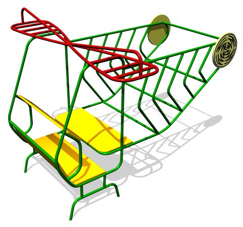 Игровой макет «Вертолет» ИМ006Z