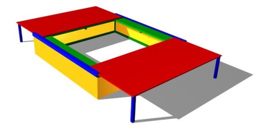 Детская песочница «Секрет» П032Z