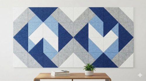 Комплект акустических войлочных стендов "Кристальная симметрия" КВС-48