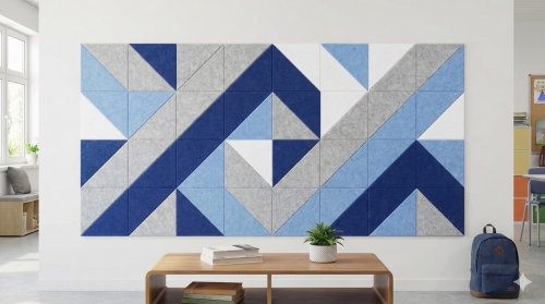 Комплект акустических войлочных стендов "Геометрия знаний" КВС-49