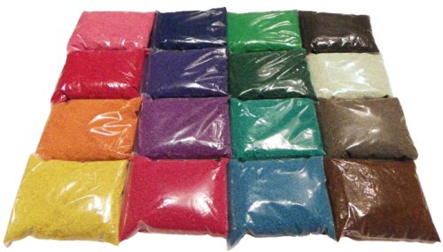 Песок для рисования цветной 7 кг 5027