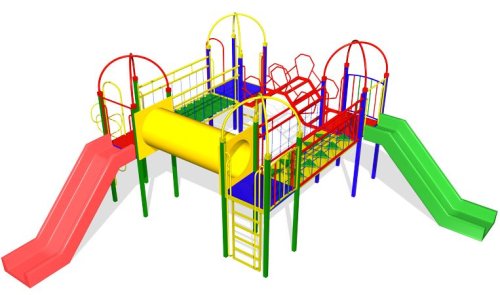 Детский игровой комплекс «Медовый барсук» КД080Z