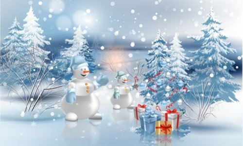 Баннер новогодний 9542