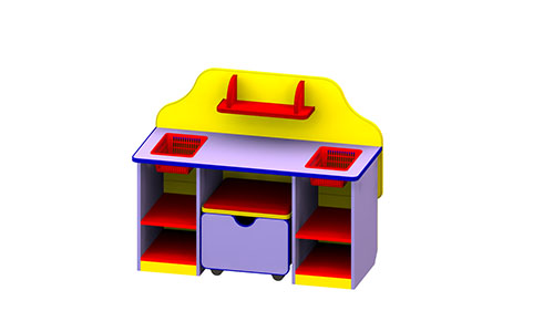 Стол дидактический малый без наполнения M-223