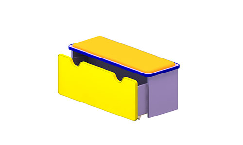 Банкетка с выдвижным ящиком M-141