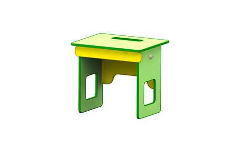 Парта одноместная с ящиком M-168