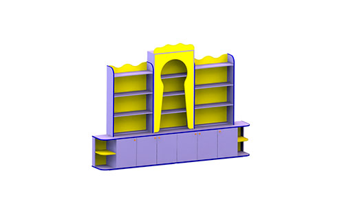 Стенка для пособий M-95