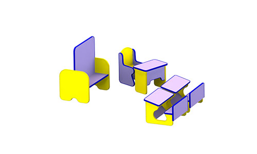 Игровая зона "Школа" M-176-3