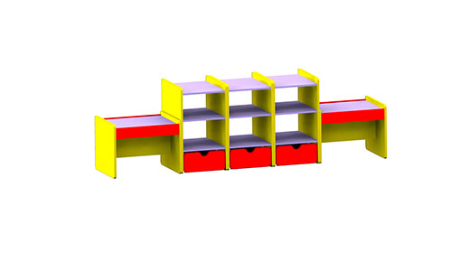 Стеллаж двух сторонний M-202