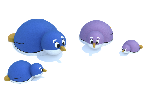 Уличная резиновая фигура «Пингвинчик» ТРФ120Z