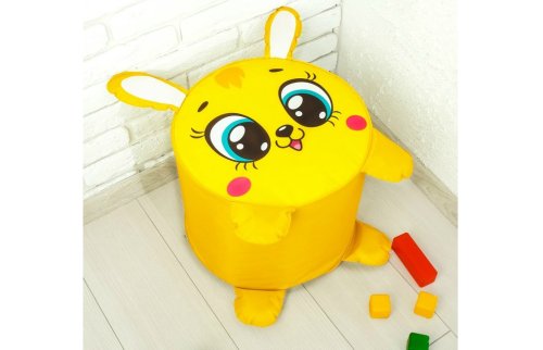 Мягкая игрушка «Пуфик Заяц» 40см х 40см 1-064И 