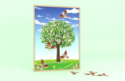 Стенд-пособие "Волшебное дерево" 36507